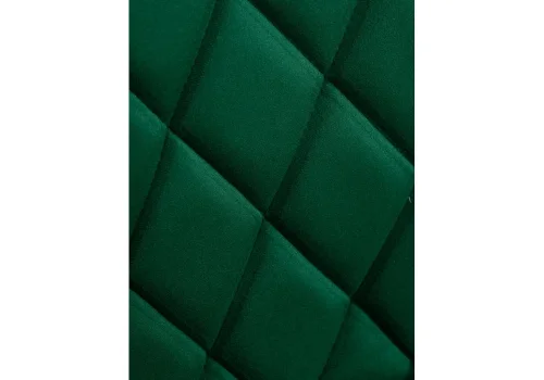 Стул на металлокаркасе Баодин К зеленый / черный 502109 Woodville, зелёный/велюр, ножки/металл/чёрный, размеры - ****500*540 фото 6