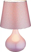 Настольная лампа FREEDOM 21652 Globo розовая 1 лампа, основание розовое металл в стиле кантри современный 