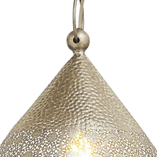 Cветильник подвесной MELILLA 49768 Eglo золотой 1 лампа, основание золотое в стиле восточный  фото 3