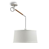 Светильник подвесной NORDICA E27 4928 Mantra белый 1 лампа, основание белое в стиле современный минимализм 