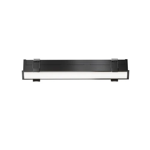 Светильник точечный LED Basis DL066-20W3-6K-B Maytoni чёрный на 1 лампу, основание чёрное в стиле современный хай-тек прямоугольный