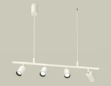 Светильник подвесной XB9001130 Ambrella light белый 4 лампы, основание белое в стиле хай-тек современный 