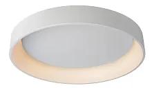 Светильник потолочный LED Talowe 46100/80/31 Lucide белый на 1 лампу, основание белое в стиле современный 