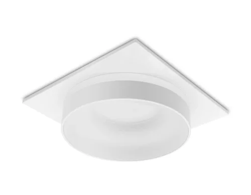 Светильник точечный TN314 Ambrella light белый на 1 лампу, основание белое в стиле хай-тек современный фото 4