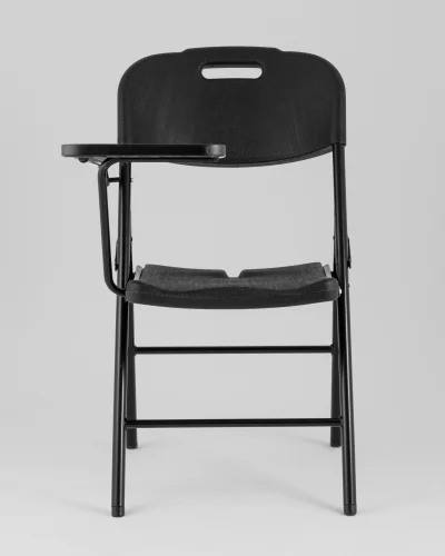 Стул складной банкетный со столиком черный УТ000039884 Stool Group, чёрный/пластик, ножки/металл/чёрный, размеры - ***** фото 7