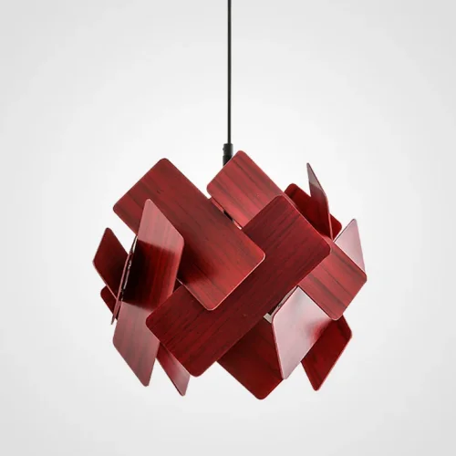 Светильник подвесной Escape by Ray Power 102029-26 ImperiumLoft красный на 1 лампу, основание чёрное в стиле современный фото 2 Светильник подвесной Escape by Ray Power 102029-26 ImperiumLoft красный на 1 лампу, основание чёрное в стиле современный фото 2