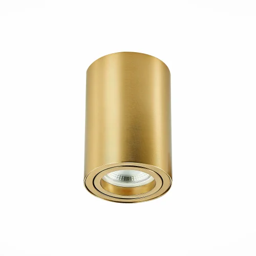 Светильник накладной St108 ST108.207.01 ST-Luce золотой 1 лампа, основание золотое в стиле хай-тек современный круглый фото 2