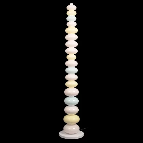 Торшер LED Macaroon 10271F/A LOFT IT молекула шар разноцветный 1 лампа, основание белое в стиле 
 фото 2
