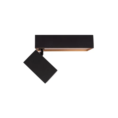 Светильник накладной LED Knof 10324/B Gold Black LOFT IT золотой чёрный 1 лампа, основание чёрное в стиле современный хай-тек прямоугольный фото 5