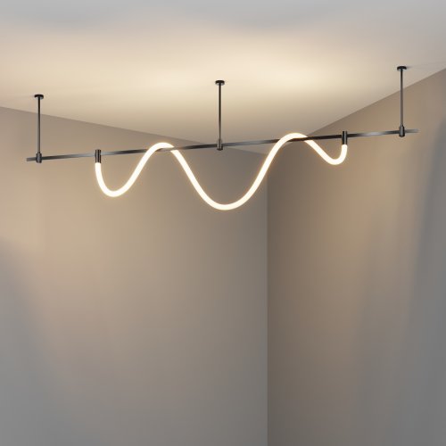 Трековый светильник LED Magnetic trаck system Flarity TR154-1-27W3K-B Maytoni белый для шинопроводов серии Magnetic trаck system Flarity чёрный фото 4 Трековый светильник LED Magnetic trаck system Flarity TR154-1-27W3K-B Maytoni белый для шинопроводов серии Magnetic trаck system Flarity чёрный фото 4