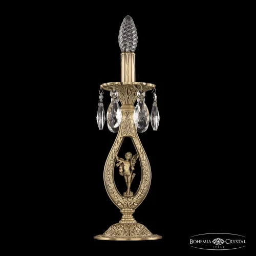 Настольная лампа 72400L/1-33 FP FA5S Bohemia Ivele Crystal без плафона 1 лампа, основание бронзовое металл в стиле классический sp
