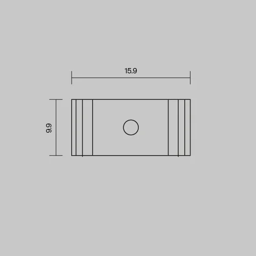 Комплект креплений (для профиля 25×42 и 35x51) 4 шт., ALM-2542-MT 642062 Maytoni цвет LED K, световой поток Lm фото 2