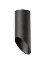 Светильник накладной CLT 039PL150 BL-BL Crystal Lux чёрный 1 лампа, основание чёрное в стиле хай-тек современный круглый