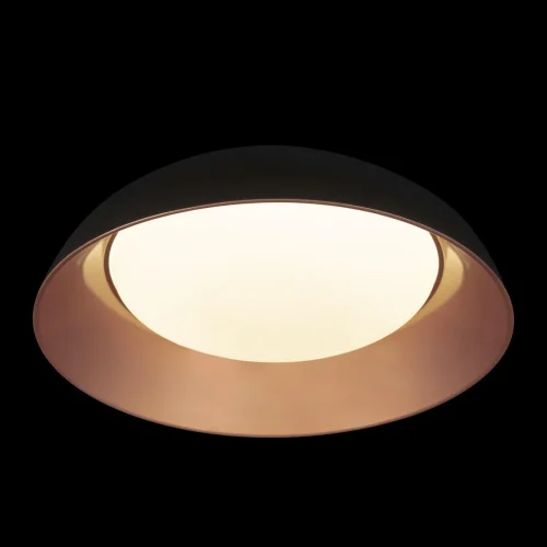 Светильник потолочный LED Cappello 10229 Black LOFT IT белый чёрный бронзовый 1 лампа, основание чёрное в стиле современный  фото 4