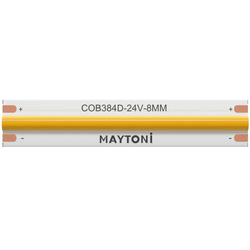 Светодиодная лента 24В COB 12Вт/м 3000К 5м IP 20 201075 Maytoni цвет LED тёплый белый 3000K, световой поток Lm