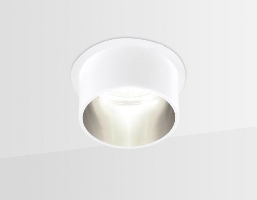 Светильник точечный TN200 Ambrella light белый 1 лампа, основание белое в стиле современный  фото 3
