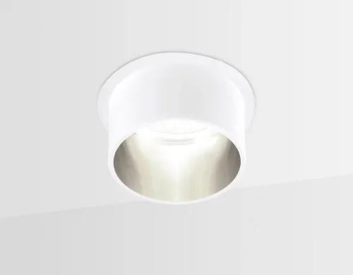 Светильник точечный TN200 Ambrella light белый 1 лампа, основание белое в стиле современный  фото 3