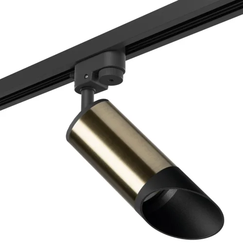 Комплект со светильником Rullo R1T43137 Lightstar бронзовый для шинопроводов серии Rullo бронзовый чёрный