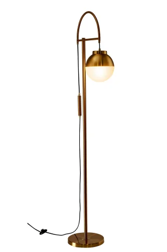 Торшер Bertini LDF 5526 MD Lumina Deco  бронзовый 1 лампа, основание бронзовое в стиле современный
