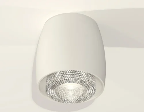 Светильник накладной Techno spot XS1141020 Ambrella light белый 1 лампа, основание белое в стиле хай-тек современный круглый фото 2