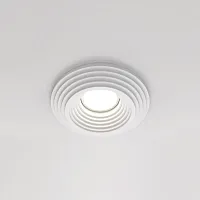 Светильник точечный Gyps DL004-1-01-W Maytoni белый 1 лампа, основание белое в стиле современный 
