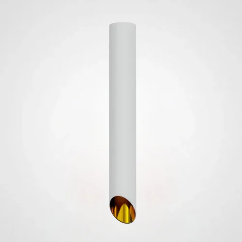 Светильник потолочный 45° lamps by Via H60 White 194972-26 ImperiumLoft золотой на 1 лампу, основание белое в стиле современный 