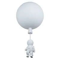 Светильник потолочный Cosmo 10044/250 White LOFT IT белый 1 лампа, основание белое в стиле современный космонавт