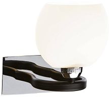Бра  269-101-01 Velante белый 1 лампа, основание венге хром коричневое в стиле современный 