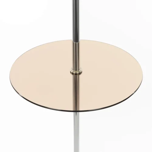 Торшер Линц CL402973T Citilux со столиком бежевый 1 лампа, основание патина белое в стиле классический прованс
 фото 5