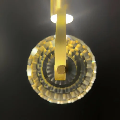 Светильник подвесной GOLF H20 4000К 189716-23 ImperiumLoft прозрачный 1 лампа, основание латунь в стиле арт-деко современный  фото 6