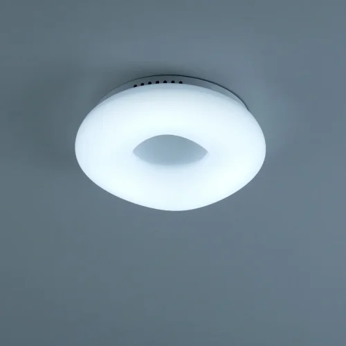 Светильник потолочный LED Стратус CL732B280G Citilux белый 1 лампа, основание белое в стиле современный маруся яндекс алиса фото 6