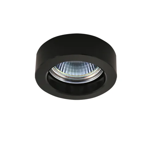 Светильник точечный LEI 006137 Lightstar Италия чёрный 1 лампа, основание чёрное в стиле хай-тек 