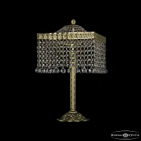 Настольная лампа 19202L6/25IV G Balls Bohemia Ivele Crystal прозрачная 4 лампы, основание золотое металл в стиле классика balls