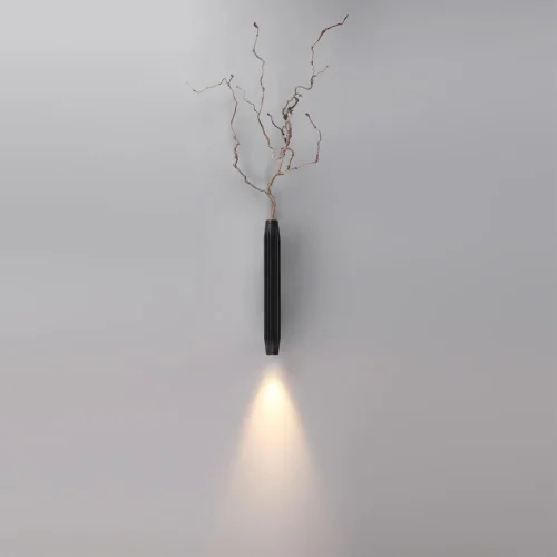 Настенный светильник LED уличный Jug 7141/6WLA Odeon Light уличный IP65 чёрный на 1 лампу, плафон чёрный в стиле современный хай-тек LED фото 5