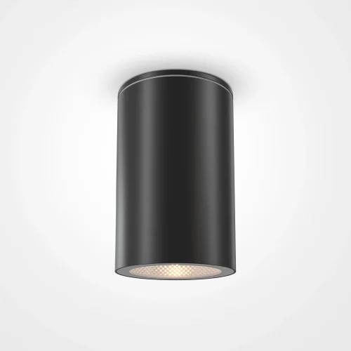 Светильник накладной Roll O307CL-01B Maytoni чёрный 1 лампа, основание чёрное в стиле современный круглый фото 3