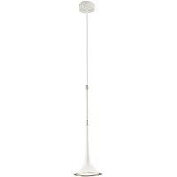 Светильник подвесной LED Loft LOF-ZW-1(BC) Kutek белый 1 лампа, основание белое в стиле хай-тек 