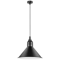 Светильник подвесной Loft 765027 Lightstar чёрный 1 лампа, основание чёрное в стиле лофт 