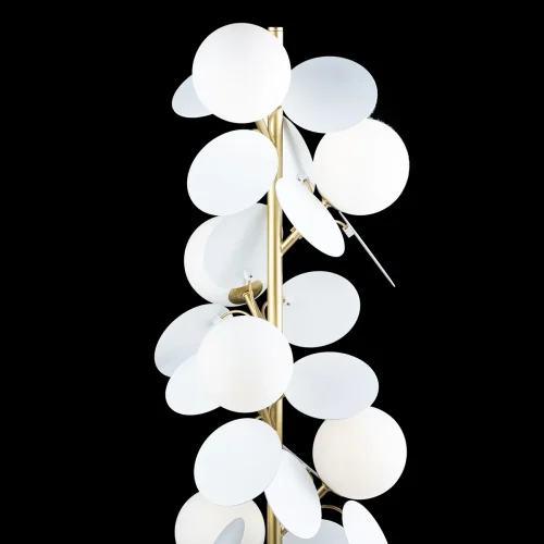 Торшер Matisse 10008F white LOFT IT молекула белый 10 ламп, основание золотое в стиле современный
 фото 6