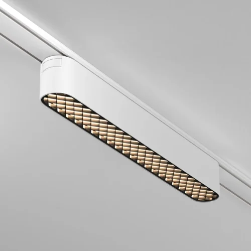 Трековый светильник LED Magnetic track system Radity TR084-1-12W4K-W Maytoni белый для шинопроводов серии Magnetic track system Radity белый фото 3