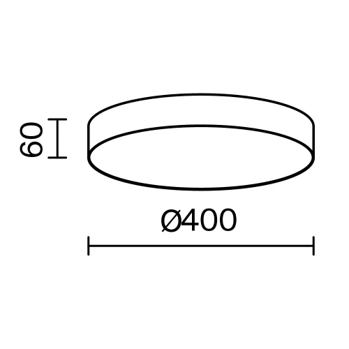 Светильник потолочный LED Zon C032CL-45W3K-RD-W Maytoni белый на 1 , основание белое в стиле хай-тек современный тарелка фото 8