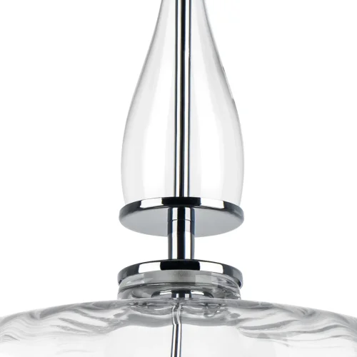 Светильник подвесной LED Astra 804400 Lightstar прозрачный 1 лампа, основание серебряное в стиле арт-деко  фото 8