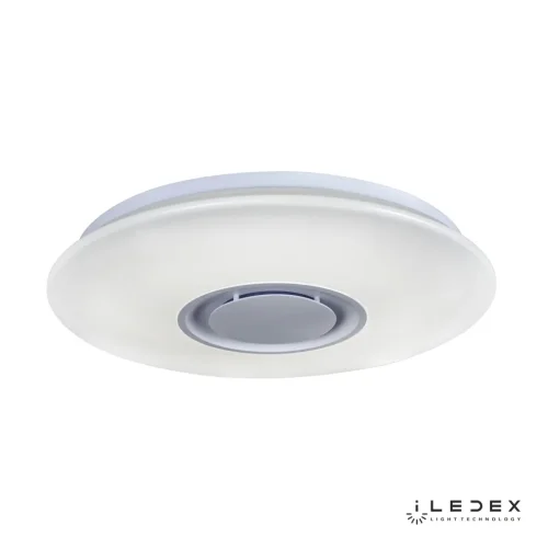 Светильник потолочный LED с пультом Music 48W-Music-Opaque iLedex белый 1 лампа, основание белое в стиле современный хай-тек с пультом
