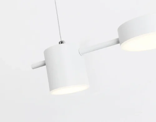 Светильник подвесной LED FL51678 Ambrella light белый 1 лампа, основание белое в стиле современный хай-тек  фото 8