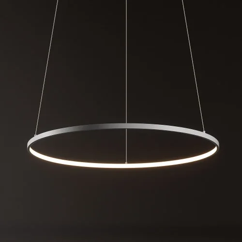 Светильник подвесной LED Circolo Led M 11604-NW Nowodvorski белый на 1 лампу, основание белое в стиле современный кольца фото 6
