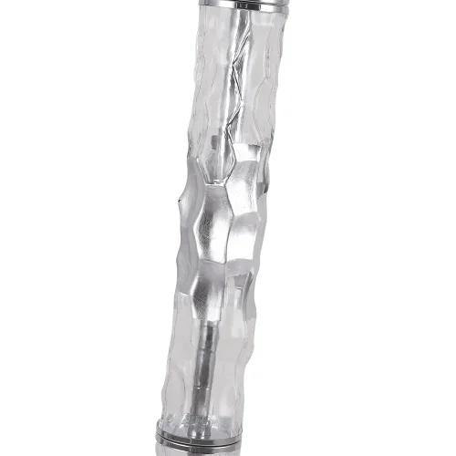 Торшер PRIMAVERA PT1 CHROME Crystal Lux серебряный на 1 лампу, основание хром в стиле современный фото 2