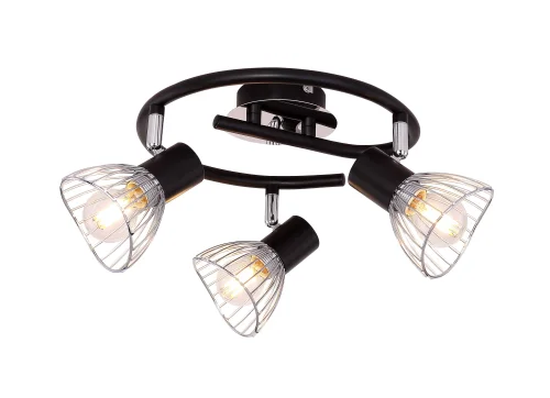 Спот с 3 лампами Fassa 54815-3 Globo хром E14 в стиле современный 