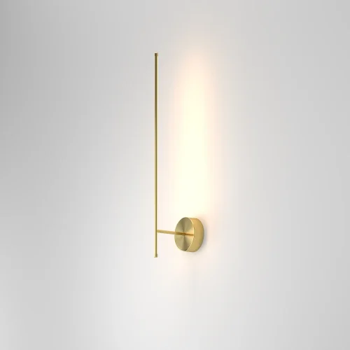 Бра LED Elegant C085WL-L7BS2.7K Maytoni латунь на 1 лампу, основание латунь в стиле современный хай-тек отражённый свет фото 3