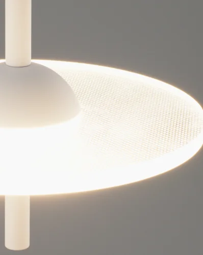 Светильник подвесной LED Ella V10880-PL Moderli белый 1 лампа, основание белое в стиле современный  фото 4