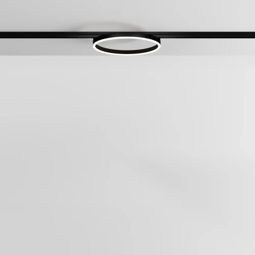 Трековый светильник Rim Exility 4000K 24Вт 120° TR227-2-24W4K-B Maytoni чёрный для шинопроводов серии Magnetic track system Exility чёрный фото 5