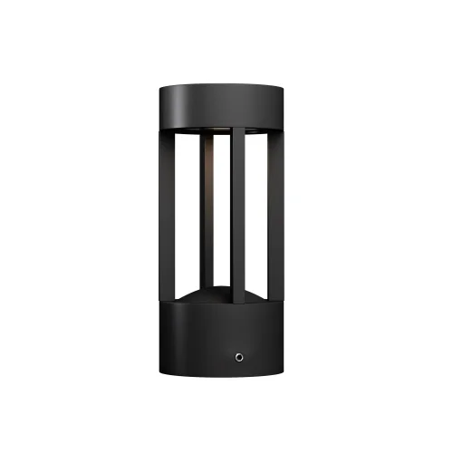 Настенный светильник уличный LED Vint O458WL-L9GF3K Maytoni уличный IP65 графит на 1 лампу, плафон графит в стиле современный LED